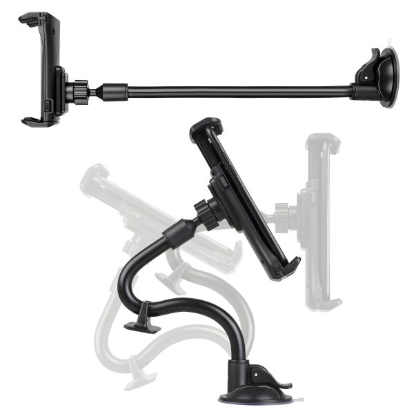 FlexMount Car Phone & Tablet Holder 360° Rotating Gooseneck Arm-2