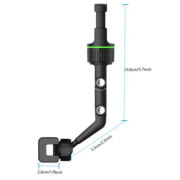 ClipMount Universal Rearview Mirror Phone Holder Adjustable 360° Clip-2