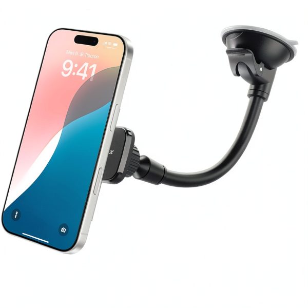 Magnetic Car Phone Holder Extendable Arm 6.7in Universal Mount-0