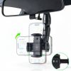 Esoulk Car Mirror Phone Holder Adjustable 360° Universal Fit-3