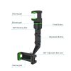 ClipMount Universal Rearview Mirror Phone Holder Adjustable 360° Clip-1