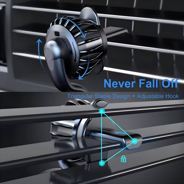 MagSafe Car Vent Phone Mount by BrandX Ultra Secure Twist‑Lock Design-2
