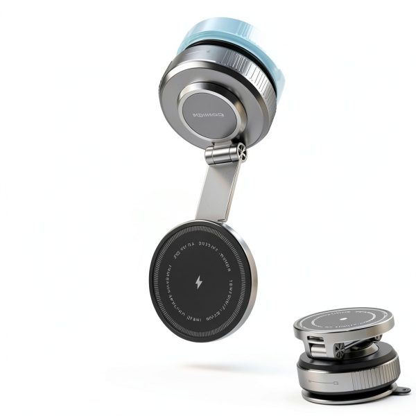 MagSafe 15W Wireless Car Phone Holder – Foldable Magnetic Mount 360°-7