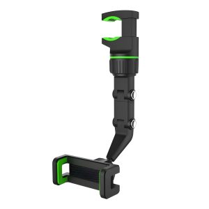 ClipMount Universal Rearview Mirror Phone Holder Adjustable 360° Clip-0