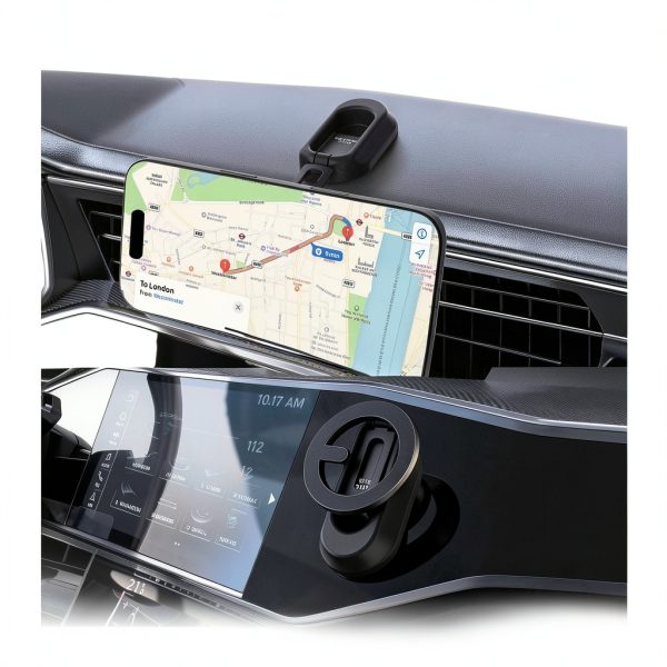 Neewer Magnetic Phone Holder for Car Dual Magnet Mount MagSafe PA118-1