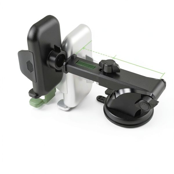 FlexMount 3-in-1 Car Phone Holder Universal Dashboard Windshield Mount-4