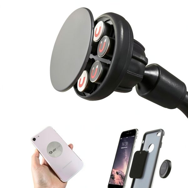 Magnetic Car Phone Holder Extendable Arm 6.7in Universal Mount-6