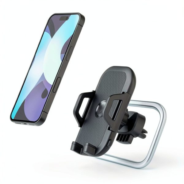 Nautica PH110 Car Vent Phone Holder 360° Rotation Vibration‑Resistant-1