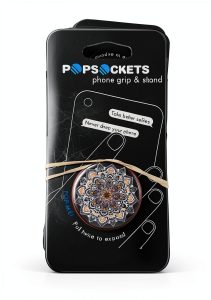 PopSockets Tie-Dye PopGrip Phone Holder with Swappable Stand-0