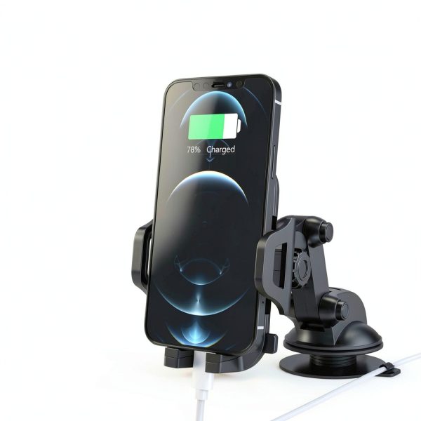 Car Phone Mount AutoGrip Universal Dashboard Suction Cup for iPhone-4