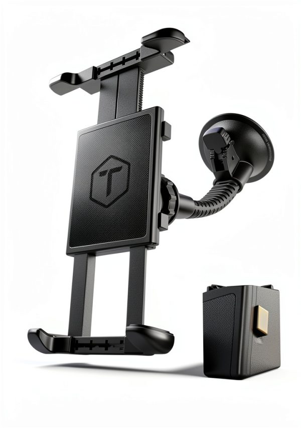 ToughTested Mammoth Windshield Mount with Navigator Tablet Holder-3
