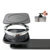 MagSafe Car Mount by Perilogics with 3M Base and 360 Rotation Black-5