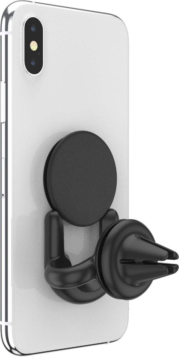 PopSockets PopMount 2 Car Vent Mount Black Air Vent Phone Holder-4