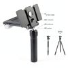 Neewer Metal Phone Mount Cold Shoe Tripod for Smartphones Black-3