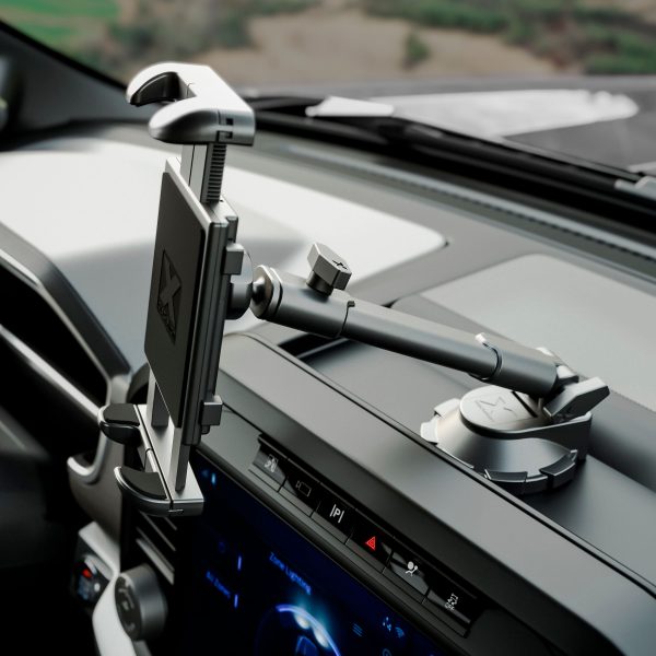 Bracketron HD Tablet Extend Mount - Black Heavy Duty Suction Mount-9