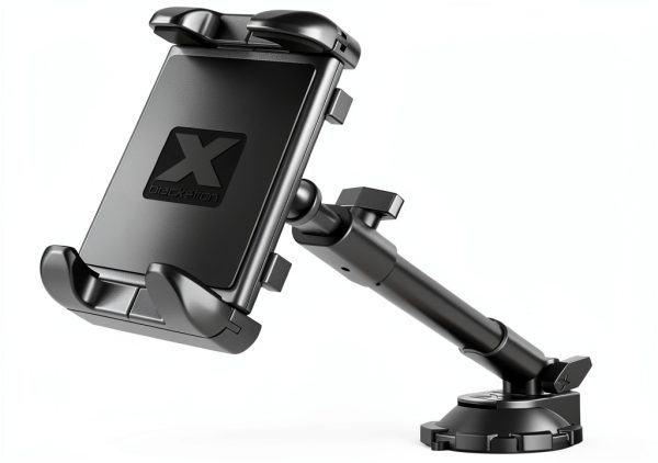 Bracketron HD Tablet Extend Mount - Black Heavy Duty Suction Mount-1