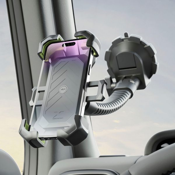 Bracketron HD XLock Window and Dash Mount Black Heavy Duty Gooseneck-9