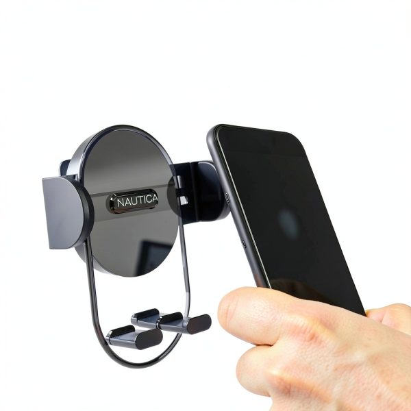 Nautica Car Phone Holder PH200 3‑In‑1 Mount 360° Rotation Navy-3