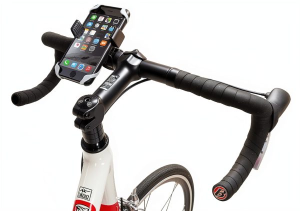 Bracketron Mi-T Grip Bar Mount Black 6‑Point Silicone Phone Holder-5