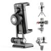 Neewer Arca QR Phone Mount 360° Swivel Cold Shoe for iPhone Samsung-0