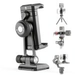 Neewer Arca QR Phone Mount 360° Swivel Cold Shoe for iPhone Samsung-0