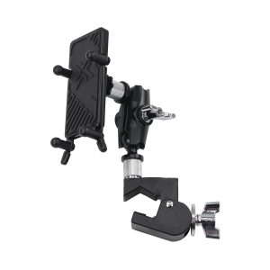 Gibraltar Hardware Dual Adjust Smartphone Surface Holder Black C-Clamp-0
