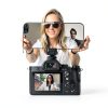 Neewer Universal Metal Phone Mount with Cold Shoe Adjustable Joint-4