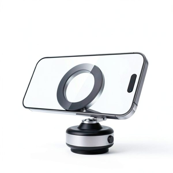 Car Phone Holder Furno Fusion Foldable 360° Magnetic Mount - Black-5