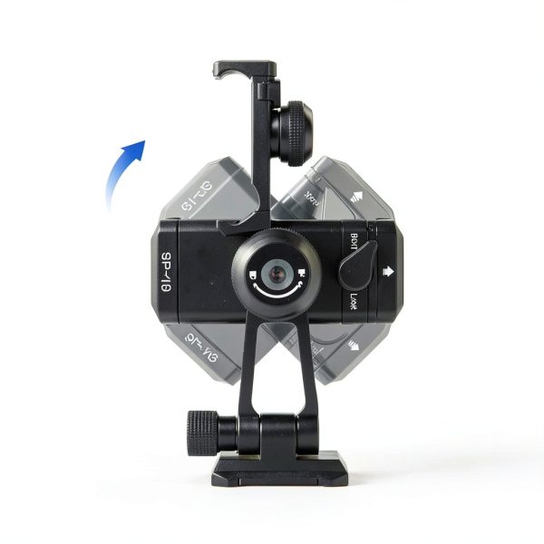 Neewer Arca QR Phone Mount 360° Swivel Cold Shoe for iPhone Samsung-3