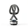 Car Phone Holder Furno Fusion Foldable 360° Magnetic Mount - Black-4