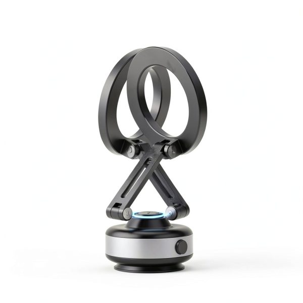 Car Phone Holder Furno Fusion Foldable 360° Magnetic Mount - Black-4