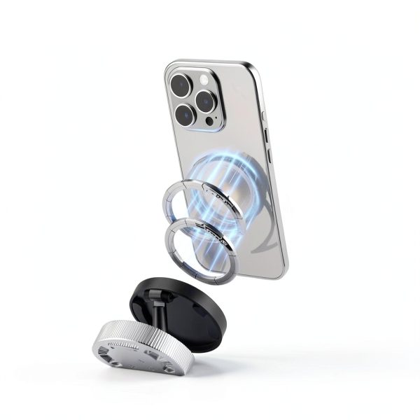 AirTight Vacuum Phone Mount by Mybat Black 15W Fast Charging-6