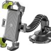 Bracketron HD XLock Window and Dash Mount Black Heavy Duty Gooseneck-0