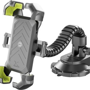 Bracketron HD XLock Window and Dash Mount Black Heavy Duty Gooseneck-0