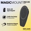 MagicMount 4-in-1 Pro MS Magsafe Ring Patch – Black by Scosche-1