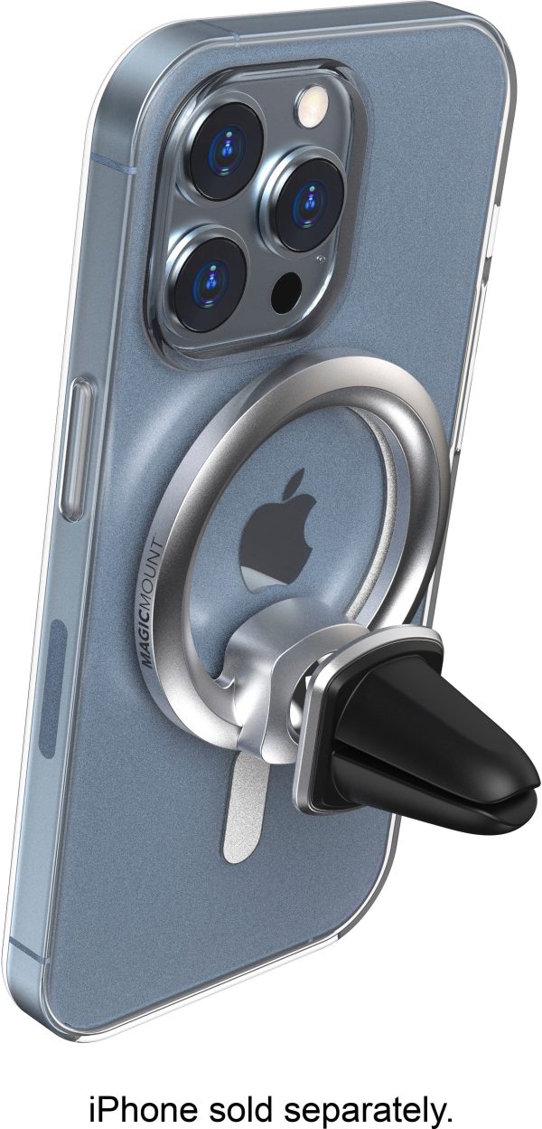 Scosche MagicMount MagSafe Vent Mount for Phones Black-9