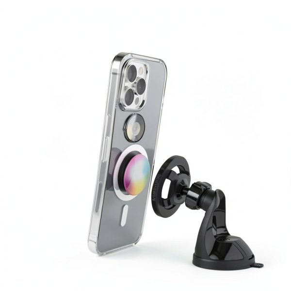 Scosche MagSafe Mount Compatible with Popsocket Suction Dash Holder-3