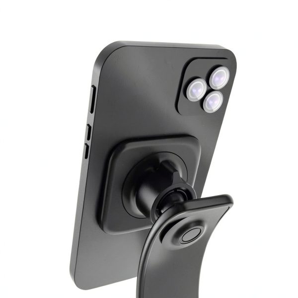 MagSafe Car Mount by Perilogics with 3M Base and 360 Rotation Black-6