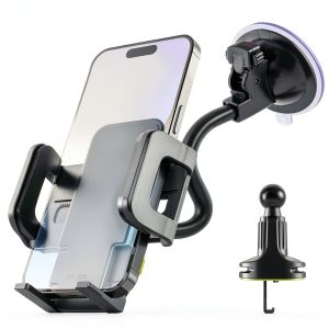 Bracketron - TripGrip Window & Vent Mount for Most Cell Phones - Black-0