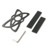 Bracketron Mi-T Grip Bar Mount Black 6‑Point Silicone Phone Holder-3