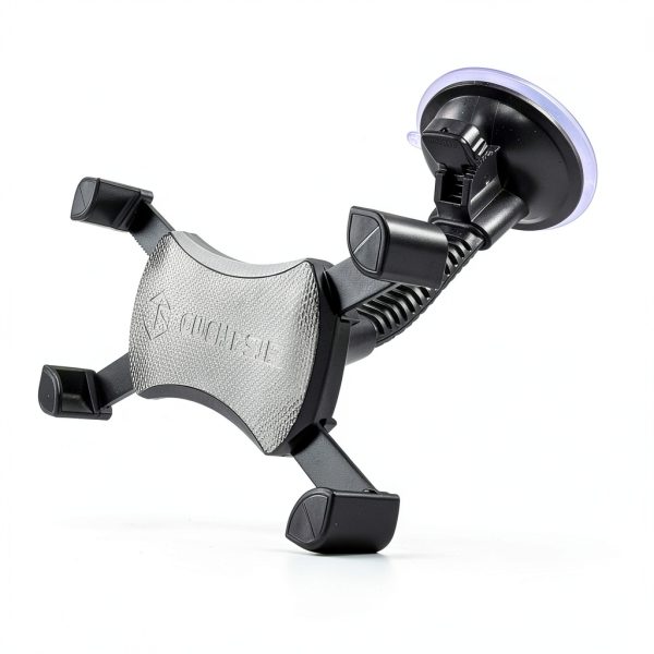 Mammoth Mobile Windshield Mount ToughTested Black Phone Holder-1