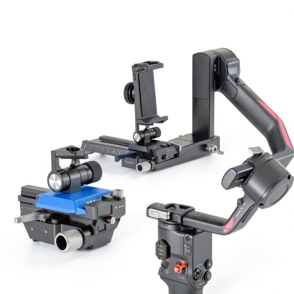 Neewer Arca QR Phone Mount 360° Swivel Cold Shoe for iPhone Samsung-4
