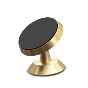 Kitcheniva 360° Magnetic Car Dash Phone Mount Gold-0