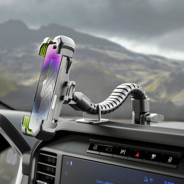 Bracketron HD XLock Window and Dash Mount Black Heavy Duty Gooseneck-8