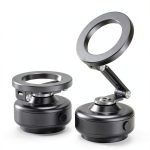 Car Phone Holder Furno Fusion Foldable 360° Magnetic Mount - Black-0