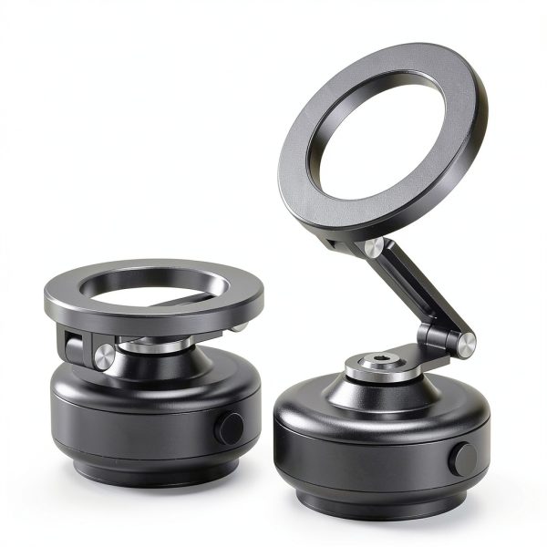 Car Phone Holder Furno Fusion Foldable 360° Magnetic Mount - Black-0