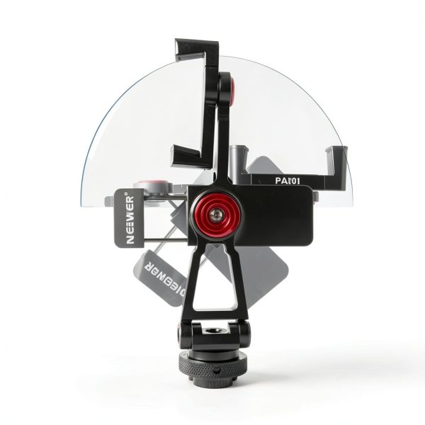 Neewer Universal Metal Phone Mount with Cold Shoe Adjustable Joint-3