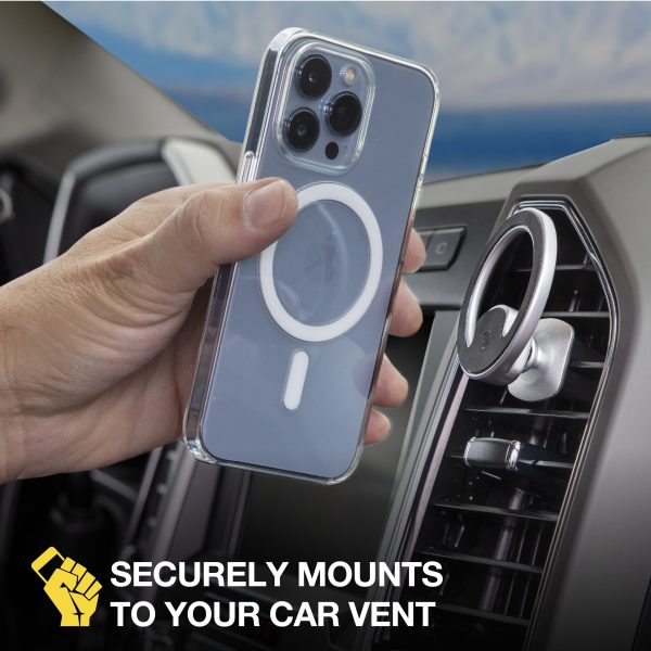 Scosche MagicMount MagSafe Vent Mount for Phones Black-5