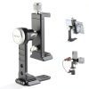 Neewer Metal Phone Mount Cold Shoe Tripod for Smartphones Black-0