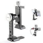 Neewer Metal Phone Mount Cold Shoe Tripod for Smartphones Black-0